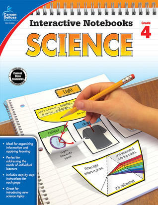 Carson Dellosa | Science Interactive Notebook | 4th Grade, 96pgs (Paperback)