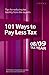 101 Ways to Pay Less Tax