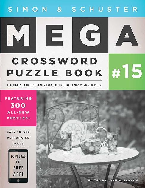 Simon & Schuster Mega Crossword Puzzle Book #15 (15) (S&S Mega Crossword Puzzles)