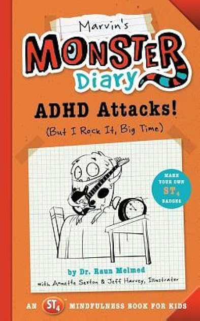 Marvin's Monster Diary: ADHD Attacks! (But I Rock It, Big Time) (Monster Diaries, #1.1)