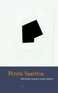 Valkoiseksi maalattu musta laatikko