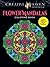 Creative Haven Flower Mandalas Coloring Book: Stunning Designs on a Dramatic Black Background (Adult Coloring Books: Mandalas)