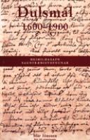 Dulsmál 1600–1900 (Paperback)