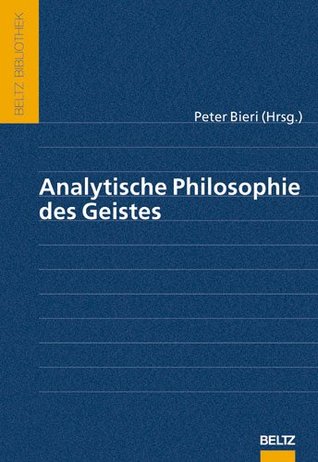 Analytische Philosophie des Geistes (Paperback)