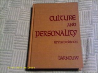 Culture and personality (The Dorsey series in anthropology and sociology)