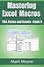 Mastering Excel Macros: VBA Forms and Events - Book 9