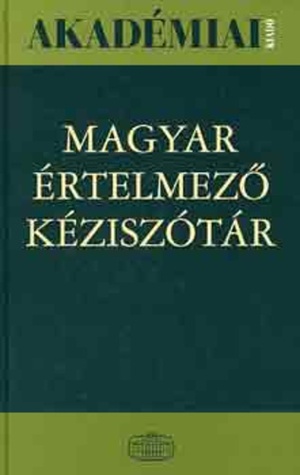Magyar Értelmező kéziszótár