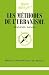 Les méthodes de l'urbanisme