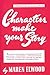 Characters make your story