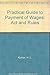 Practical Guide to Payment of Wages