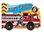 Zippy Wheels: Fire Trucks (Zippy Wheels Series)