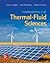 Fundamentals of Thermal-Fluid Sciences