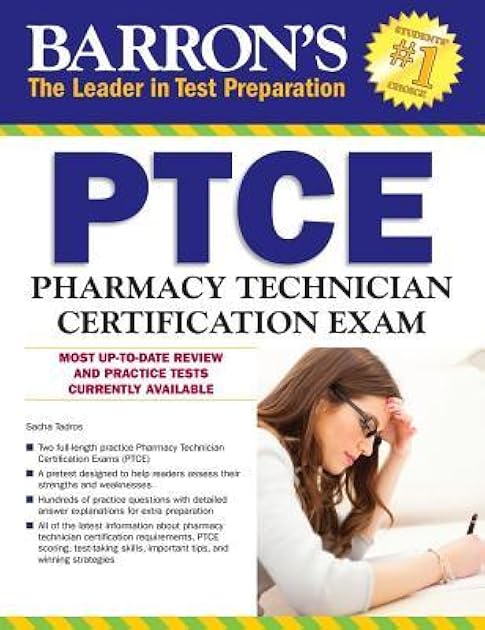 Barron's PTCE/Pharmacy Technician Certification Exam with Online Test