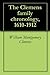 The Clemens family chronology, 1610-1912