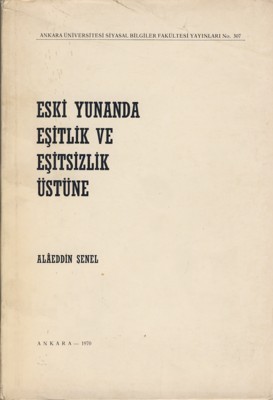 Eski Yunanda Eşitlik ve Eşitsizlik Üstüne