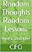Random Thoughts Random Less...