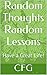 Random Thoughts Random Lessons: Have a Great Life!