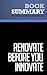 Summary: Renovate Before You Innovate: Review and Analysis of Zyman's Book