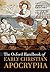 The Oxford Handbook of Early Christian Apocrypha (Oxford Handbooks)