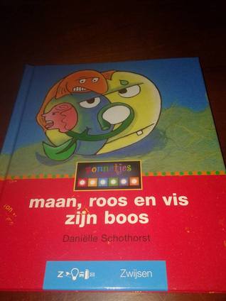maan, roos en vis zijn boos