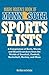 Mark Rosen's Book of Minnesota Sports Lists by Mark Rosen