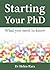 Starting Your PhD: What You...
