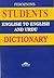 Ferozson Student's English to English and Urdu Dictionary