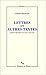 Lettres et autres textes (Paradoxe)