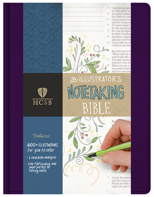 HCSB Illustrator's Notetaking Bible (Bonded Leather)