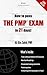 How to pass THE PMP® EXAM in 21 days!
