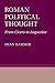 Roman Political Thought by Dean Hammer