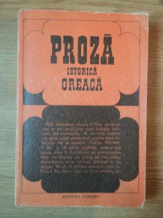 Proză istorică greacă (Unknown Binding)