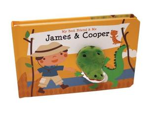 James & Cooper Finger Puppet Book (My Best Friend & Me Series)