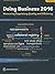 Doing Business 2016: Measuring Regulatory Quality and Efficiency