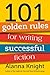 101 Golden Rules for Writing Successful Fiction