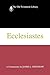 Ecclesiastes by James L. Crenshaw