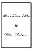 Love's Labour's Lost by William Shakespeare