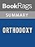 Summary & Study Guide Orthodoxy by G. K. Chesterton