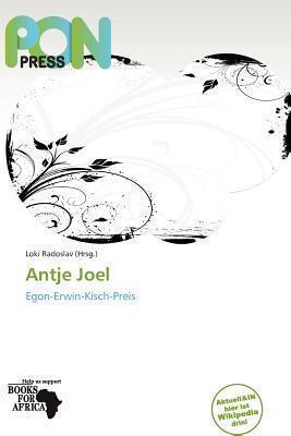 Antje Joel: Egon-Erwin-Kisch-Preis