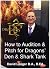How To Audition & Pitch For Dragons' Den & Shark Tank by David Langer