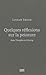 Quelques Réflexions Sur La Peintureome Thoughts On Painting