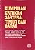 Kumpulan Kritikan Sastera: Timur dan Barat