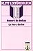 Lektürehilfen Honoré de Balzac "Le Père Goriot"
