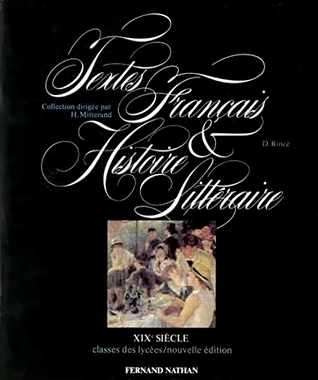 Textes français et histoire littéraire, XIXᵉ siècle