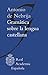 Gramática sobre la lengua c...