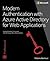 Modern Authentication with Azure Active Directory for Web Applications (Developer Reference)