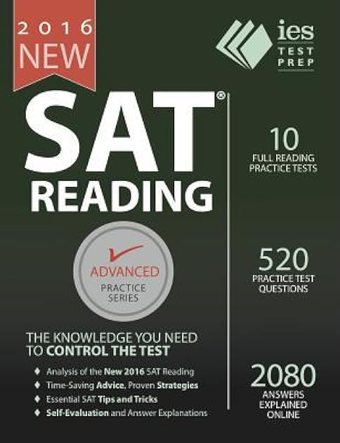 New SAT Reading Practice Book