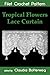 Tropical Flowers Lace Curta...