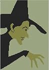 Wicked Witch Cross Stitch Pattern Wicked Witch Cross Stitch Pattern