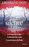 D'un silence à l'autre (D'un silence à l'autre #1-3)